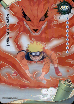 Naruto Uzumaki NRSA01-SSR-019L3 Naruto Kayou Card (ENGLISH) - Image 1