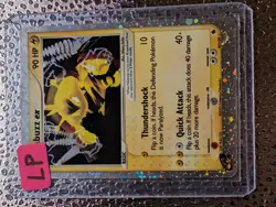 Pokemon Holo Rare Card Electabuzz EX 97/109 Ruby and Sapphire 2003 - Image 3