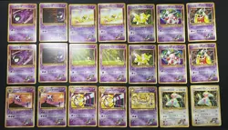 1999 Pokemon Card Part 3 Sabrina's Saffron City Gym Deck Complete Set Japanese - Image 4