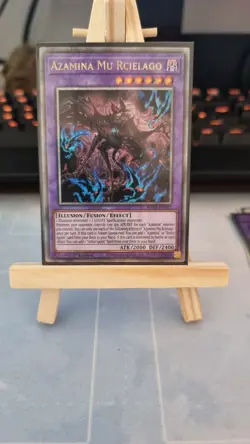 Yu-Gi-Oh ROTA-EN031 Azamina Mu Rcielago 1st Edition Quarter Century Rare - Image 1