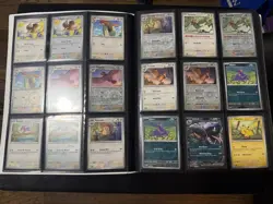 Pokemon 151 Master Set In Binder w/ ALL Promos In Top-Loaders - Image 5
