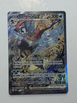 The Pokemon Company Greninja ex EX SVP Black Star Promo 132 Holo 300 HP ENG - Image 1