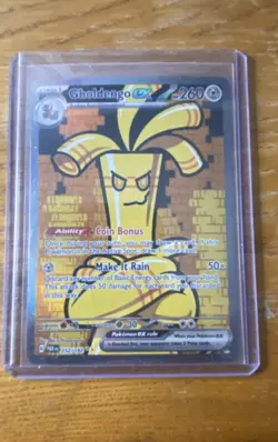 Gholdengo ex 252/182 SV04: Paradox Rift Holo CLEAN CENTERING!!! - Image 1