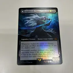 Mtg Soldier Of The Mastery Sephiroth Expansion English Foil - Image 1