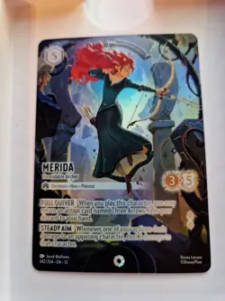 Merida Formidable Archer Iconic Wilds Unknown 242 Disney Lorcana - see pictures - Image 1