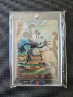 Disney Lorcana TCG Mickey Mouse Steamboat Pilot Enchanted Fabled 231/204 - Image 1
