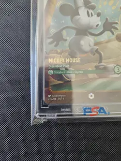 Disney Lorcana TCG Mickey Mouse Steamboat Pilot Enchanted Fabled 231/204 - Image 5