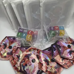 Lorcana - Fabled Trove Lore Counter, Dice, Foil Dividers All New Un-used 1 Of Ea - Image 1
