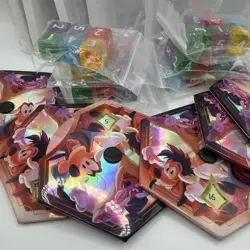 Lorcana - Fabled Trove Lore Counter, Dice, Foil Dividers All New Un-used 1 Of Ea - Image 3