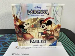 Disney Lorcana TCG Fabled Illumineer’s Trove 8 Booster Packs Factory Sealed - Image 1