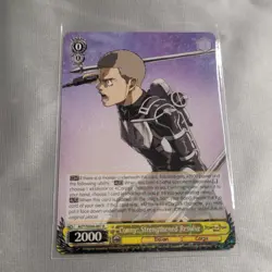 Conny: Strengthened - Attack on Titan Final Season Weiss Schwarz AOT SX04-007 R - Image 1