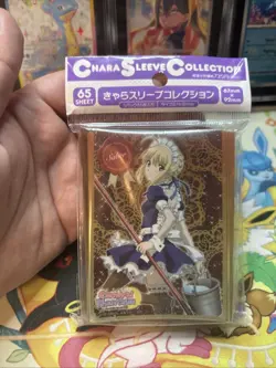 Chara Fate/Grand Order FGO Saber Artoria Pendragon Sleeves 65 Ct New Sealed - Image 1