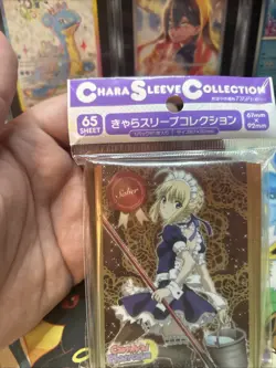 Chara Fate/Grand Order FGO Saber Artoria Pendragon Sleeves 65 Ct New Sealed - Image 2