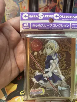 Chara Fate/Grand Order FGO Saber Artoria Pendragon Sleeves 65 Ct New Sealed - Image 5