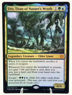 Uro, Titan of Nature's Wrath FOIL 229/254 There’s Beyond Death 2020 MTG NM - Image 1