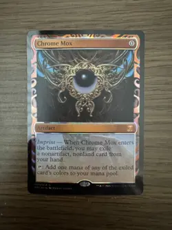 Mtg Chrome Mox Msp Foil Partial Gloss English Version - Image 1