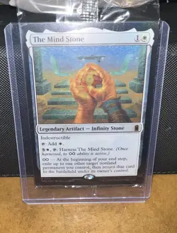 Sealed Promo The Mind Stone (Foil) MTG MARVEL SET - Image 1