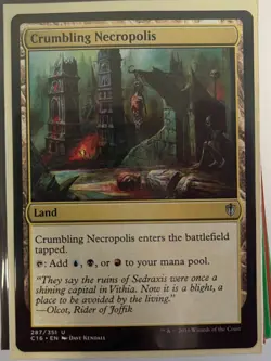 Crumbling Necropolis #287 - Commander 2016 - Magic: The Gathering (MTG) *NF - Image 1