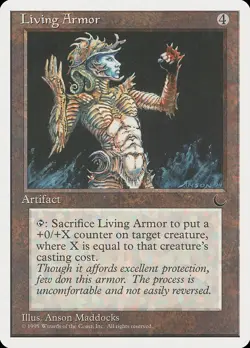Living Armor (103) – Chronicles CHR – MTG Magic the Gathering - Image 1