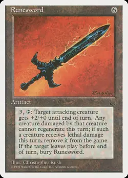 Runesword (106) – Chronicles CHR – MTG Magic the Gathering - Image 1