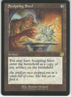 Sculpting Steel The Brothers' War: Retro Frame Artifacts Magic: The Gathering - Image 1