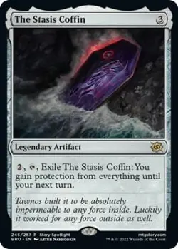 The Stasis Coffin The Brothers' War Rare NM Magic: The Gathering 245 Normal - Image 1