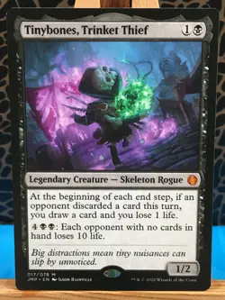 MTG - Tinybones, Trinket Thief. Jumpstart. Mythic - Legendary Creature Skeleton. - Image 1