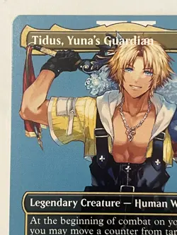 MTG Tidus, Yuna's Guardian - FIN 0205 - Borderless - NM - FREE SHIPPING - Image 3