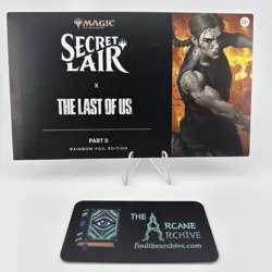 MTG Secret Lair x The Last of Us: Part 2 Rainbow Foil Edition Sealed In Hand - Image 1