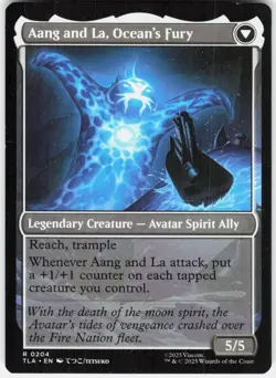 Aang, Swift Savior 204 Avatar: The Last Airbender Magic: The Gathering Foil NM - Image 2