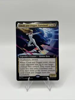 MTG: Cloak and Dagger, Entwined (Extended Art) - Marvel Super Heroes - 419 - NM - Image 1