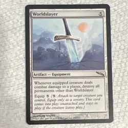 Magic: The Gathering Worldslayer Mirrodin English Regular Rare Artifact #306 - Image 1