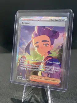 Kieran - 174/131 - Pokemon Prismatic Evolutions Special Illustration Rare NM - Image 2