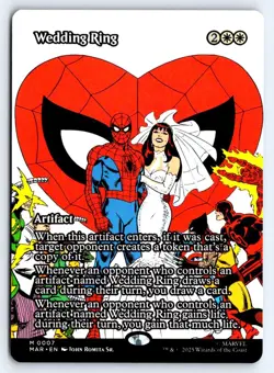 Wedding Ring (Borderless) 7 Marvel Universe Eternal-Legal Magic NM - Image 1