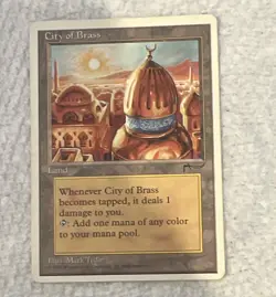 Wizards of the Coast Magic: The Gathering City of Brass Revised English Uncommon - Image 1