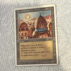 Wizards of the Coast Magic: The Gathering City of Brass Revised English Uncommon - Image 2