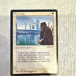 Magic: The Gathering Abu Ja'far Arabian Nights Regular UC White - Image 1