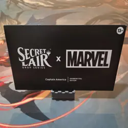FOIL Captain America Secret Lair Magic the Gathering MTG FULL SET New Marvel MCU - Image 5