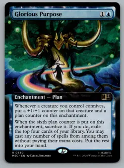 Glorious Purpose (Extended Art) 330 Commander: Marvel Super Heroes Magic: - Image 1
