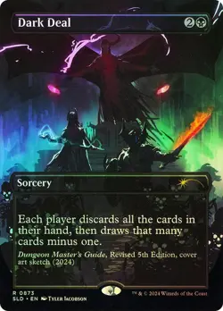 Dark Deal Foil D&D Secret Lair NM MTG - Image 1
