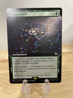 MTG Sphere Grid Extended Art Regular #0123 Commander: Final Fantasy Rare NM/M - Image 1