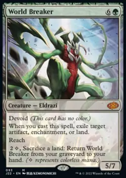 MTG Magic the Gathering World Breaker (93/835) Jumpstart 2022 LP - Image 1