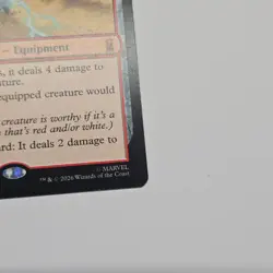 Wizards of the Coast Mjolnir, Hammer of Thor 0146 Red Mythic EN 2026 Reg - Image 4
