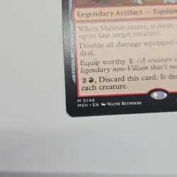 Wizards of the Coast Mjolnir, Hammer of Thor 0146 Red Mythic EN 2026 Reg - Image 5