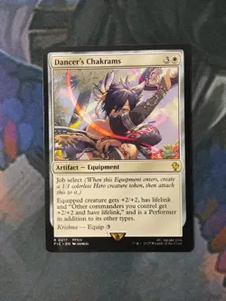 Dancer's Chakrams | 7% Off 2+ | Final Fantasy | NM | MTG - Image 1