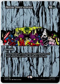 Marvel Universe Eternal-Legal #78 Heroic Intervention (0078) (Borderless) - Image 1