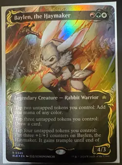 Baylen, the Haymaker RAISED FOIL (TEXTURED) Rare - Image 1