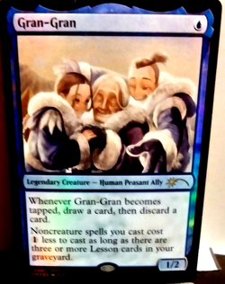 Gran-Gran. Promo. Avatar the Last Airbender. Foil. NM. Free Shipping - Image 1
