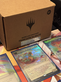 MTG - From Cute To Brute Secret Lair Commander Deck. Near mint - Image 1