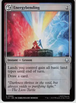 MTG Energybending Normal NM Avatar: The Last Airbender Magic 2 - Image 1
